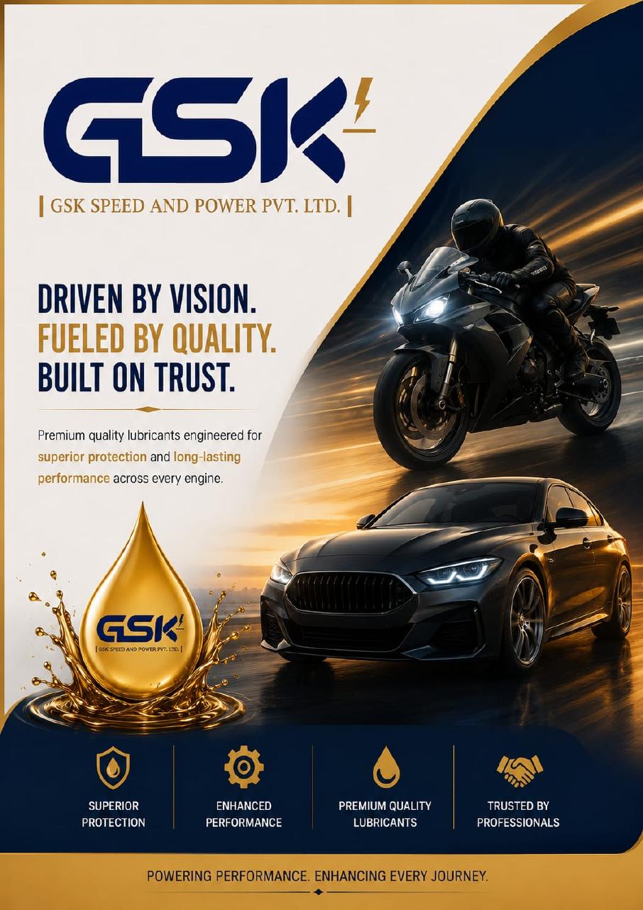 GSK Speed and Power — Driven by Vision, Fueled by Quality, Built on Trust