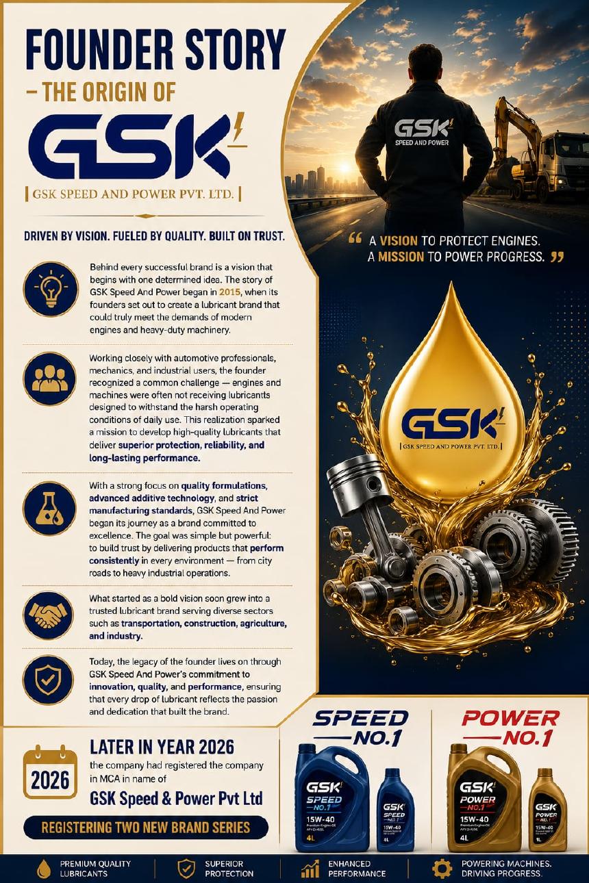 GSK Speed and Power manufacturing — powering machines, driving progress